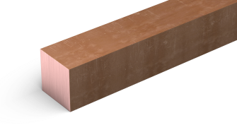 Copper Square Bar